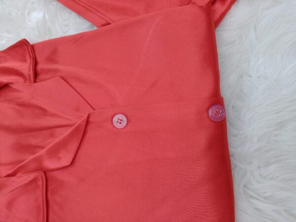 Jersey Silk Black Nightwear All-Season Comfort - Image 5