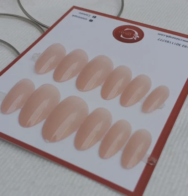 Glossy Almond Skin color (12pcs)