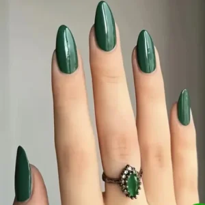 Emerlad Green Press on Nails