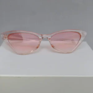 Pink Retro Cat Eye Glasses