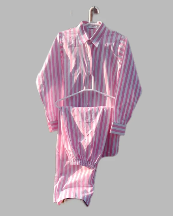 Pink Strips 2Pc Coord Set - Image 2
